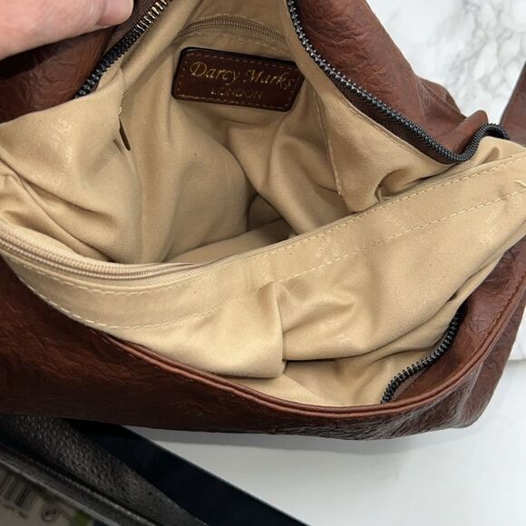 DARCY MARKS LONDON Brown Shoulder Bag - Picture 7 of 9